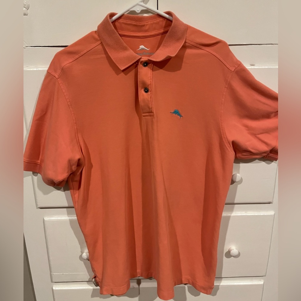 Tommy Bahama Coral Collared Shirt
